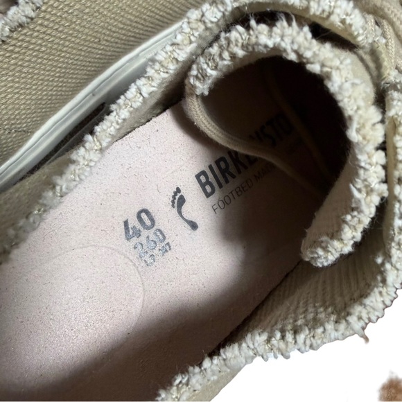 Birkenstock women’s Beige Sneakers size 9 - Picture 7 of 7
